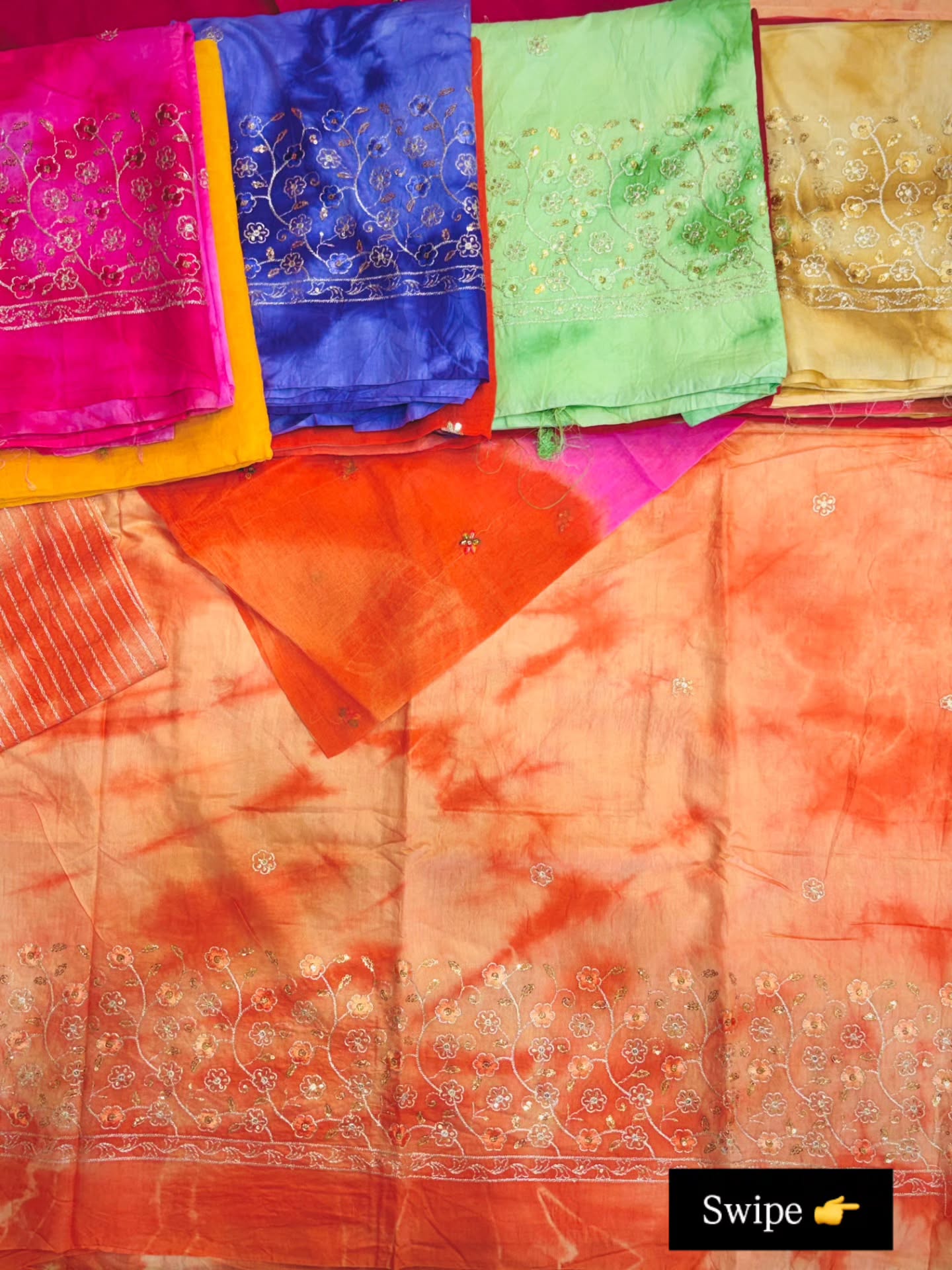 Heritage Edit – Multicolor Traditional Indian Dress Materials at Maa Santoshi Handloom, Barmer